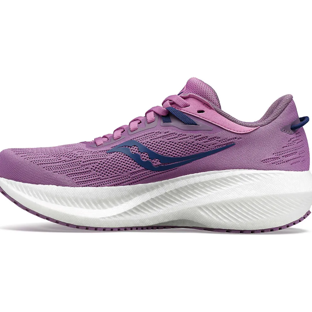Saucony Dames Triumph 21 Grape / Indigo|Dames Neutraal