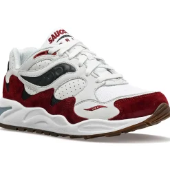 Saucony Grid Shadow 2 Cream / Red|Heren Grid