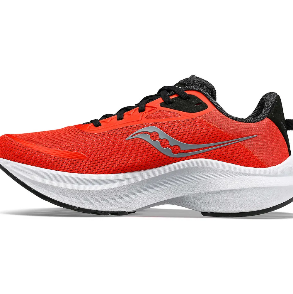 Saucony Heren Axon 3 Infrared / Black|Heren Neutraal