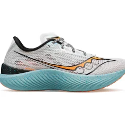 Saucony Heren Endorphin Pro 3 Fog / Viziorange|Heren Neutraal