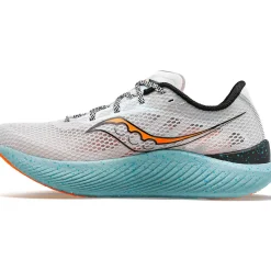 Saucony Heren Endorphin Pro 3 Fog / Viziorange|Heren Neutraal
