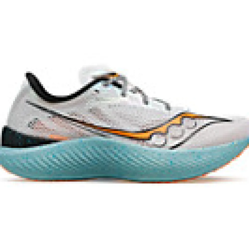 Saucony Heren Endorphin Pro 3 Fog / Viziorange|Heren Neutraal