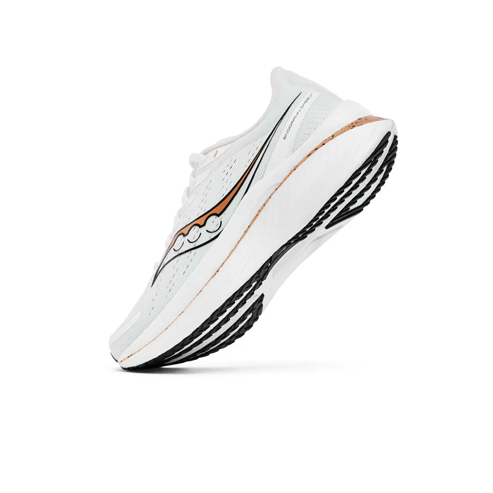 Saucony Heren Endorphin Speed 3 White / Gold|Heren Neutraal