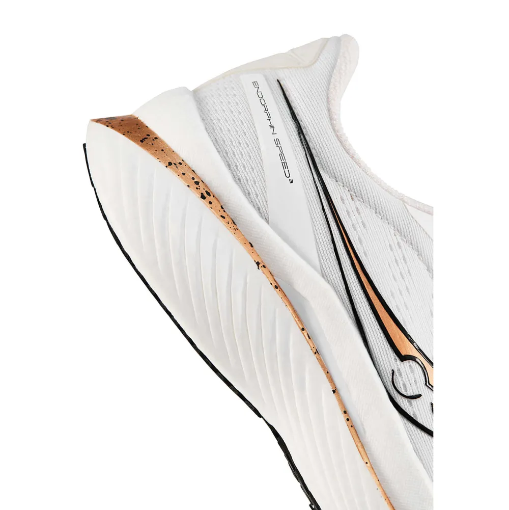 Saucony Heren Endorphin Speed 3 White / Gold|Heren Neutraal