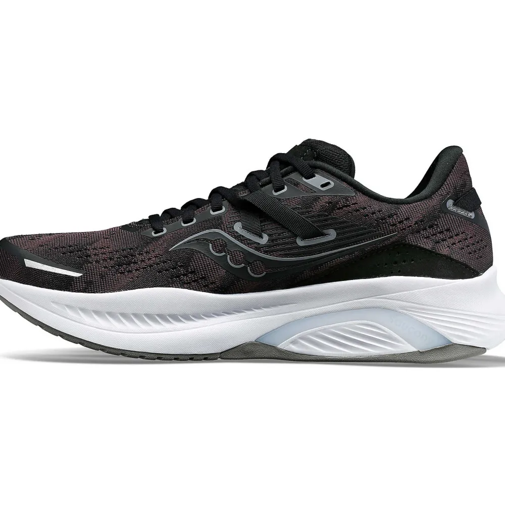 Saucony Heren Guide 16 Black / White|Heren Stabiliteit