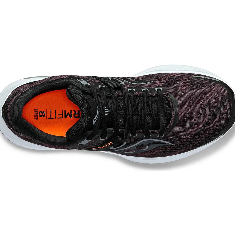 Saucony Heren Guide 16 Black / White|Heren Stabiliteit