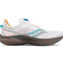 Saucony Heren Kinvara 14 White / Gravel|Heren Neutraal