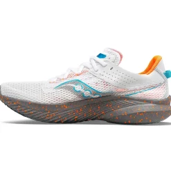 Saucony Heren Kinvara 14 White / Gravel|Heren Neutraal