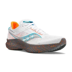 Saucony Heren Kinvara 14 White / Gravel|Heren Neutraal