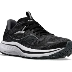 Saucony Heren Omni 21 Black / White|Heren Stabiliteit