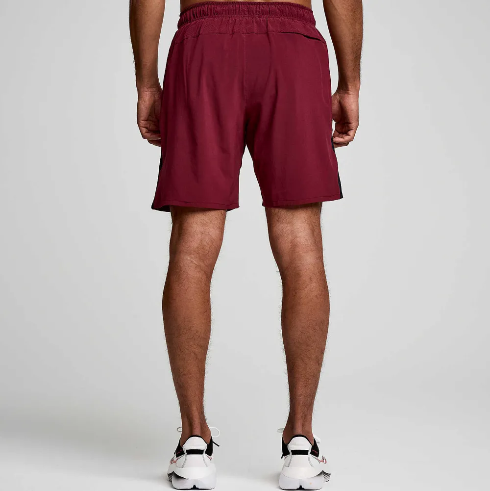 Saucony Heren Outpace 7" Short Sundown|Heren Tights And Shorts