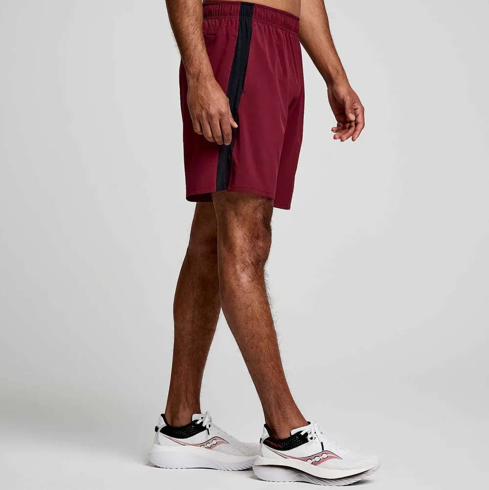 Saucony Heren Outpace 7" Short Sundown|Heren Tights And Shorts