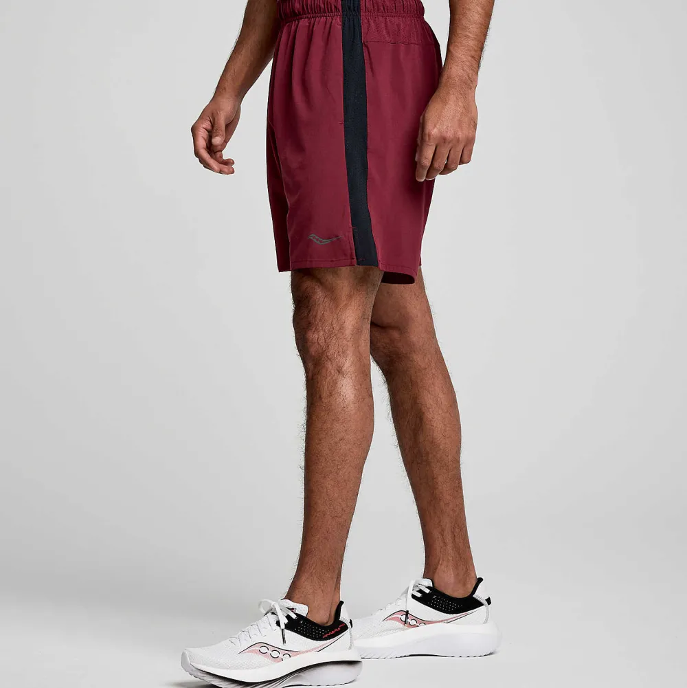 Saucony Heren Outpace 7" Short Sundown|Heren Tights And Shorts