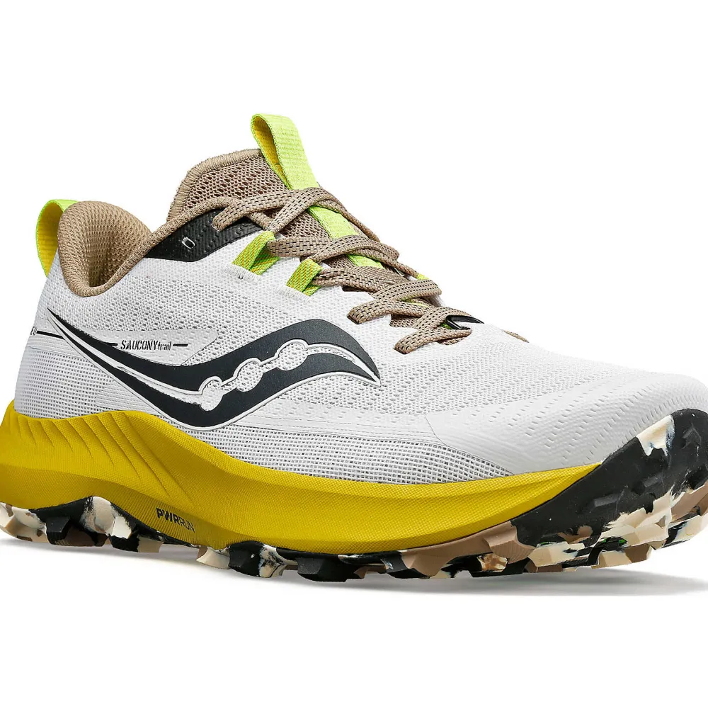 Saucony Heren Peregrine 13 Fog / Clay|Heren Trail Running