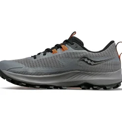 Saucony Heren Peregrine 13 Gtx Gravel / Black|Heren Trail Running
