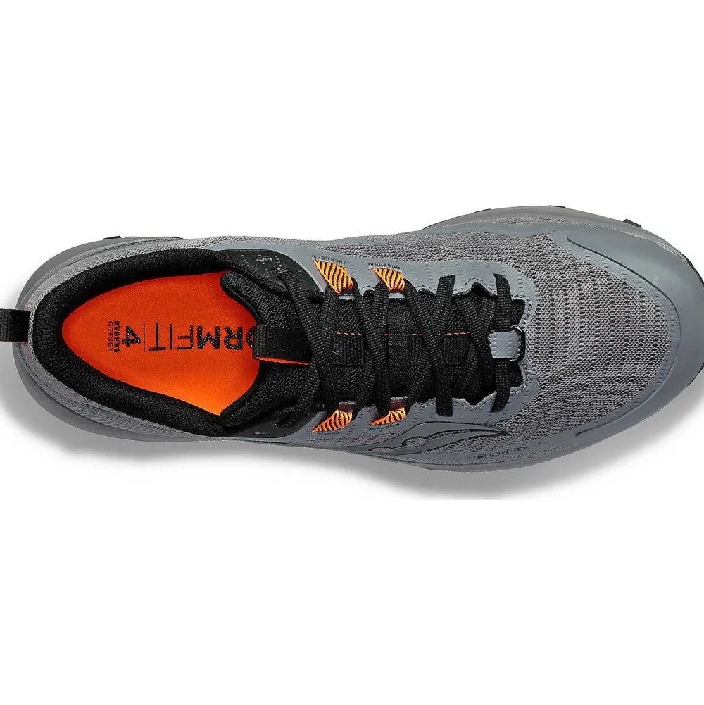Saucony Heren Peregrine 13 Gtx Gravel / Black|Heren Trail Running