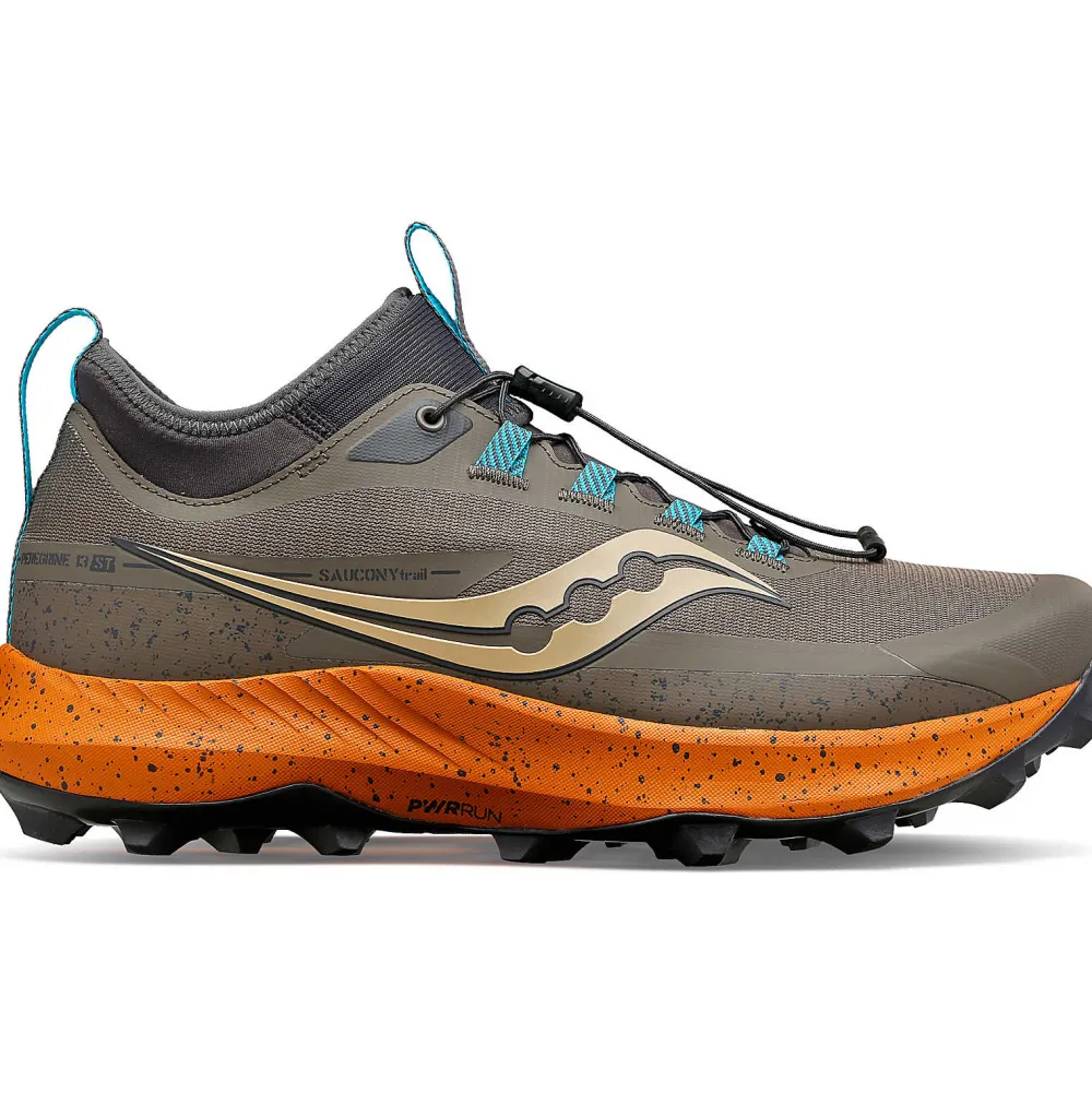 Saucony Heren Peregrine 13 St Umber / Basalt|Heren Trail Running