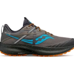 Saucony Heren Ride 15 Tr Pewter / Agave|Heren Trail Running