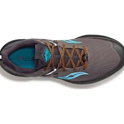 Saucony Heren Ride 15 Tr Pewter / Agave|Heren Trail Running