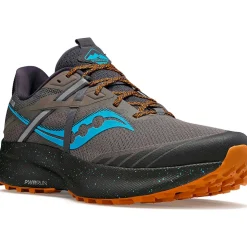 Saucony Heren Ride 15 Tr Pewter / Agave|Heren Trail Running
