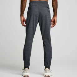 Saucony Heren Solstice Jogger Black Heather|Heren Tights And Shorts