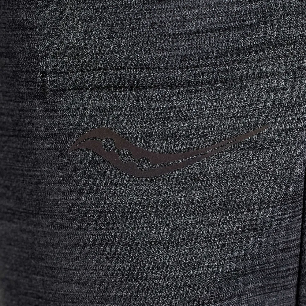 Saucony Heren Solstice Jogger Black Heather|Heren Tights And Shorts