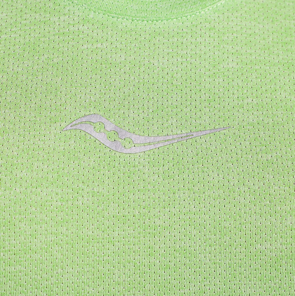 Saucony Heren Stopwatch Graphic Singlet Invader Heather Graphic|Heren Tops
