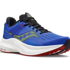 Saucony Heren Tempus Blue Raz / Acid|Heren Stabiliteit