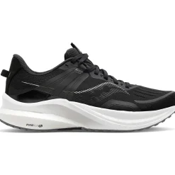 Saucony Heren Tempus Black / Fog|Heren Stabiliteit