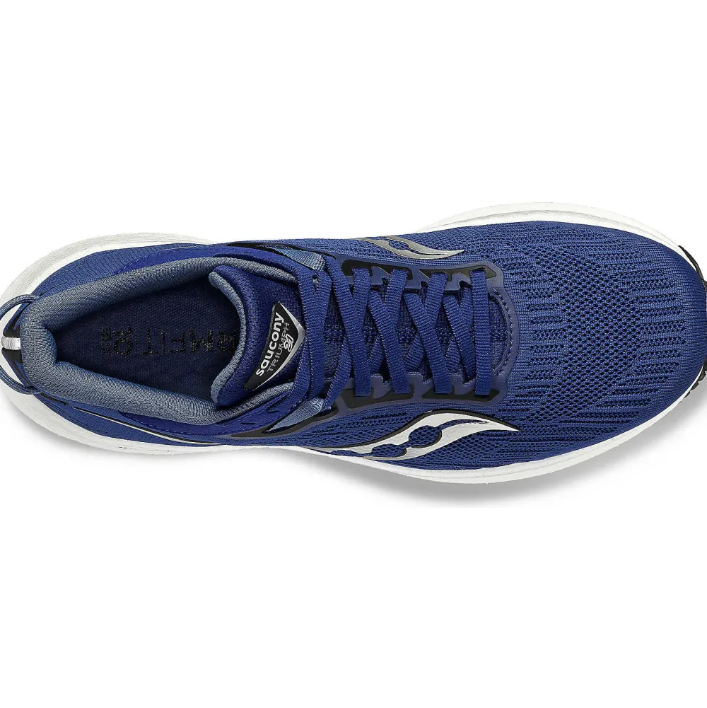 Saucony Heren Triumph 21 Indigo / Black|Heren Neutraal