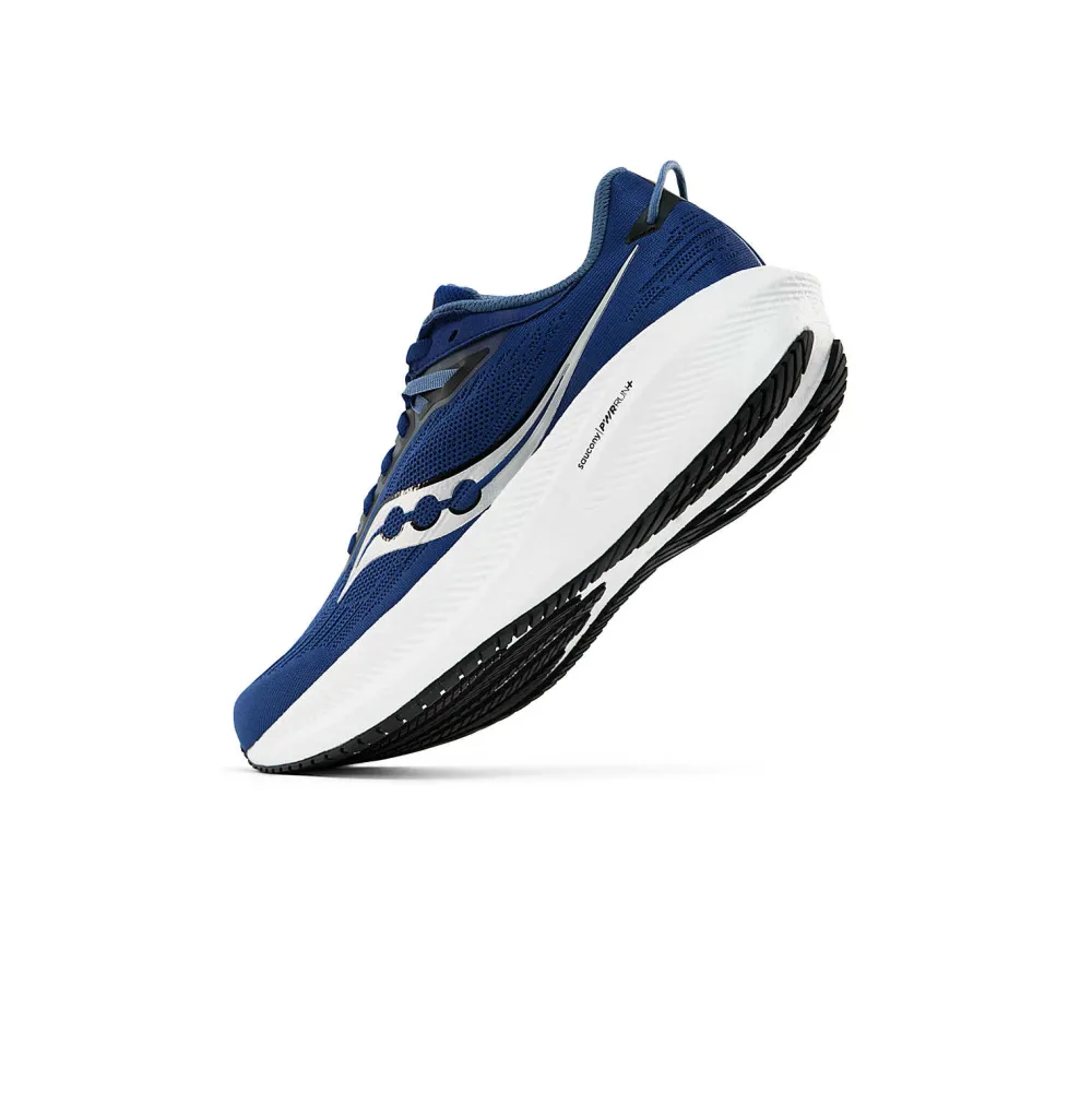 Saucony Heren Triumph 21 Indigo / Black|Heren Neutraal