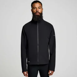 Saucony Heren Triumph Jacket Black|Heren Jacks En Vesten