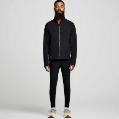 Saucony Heren Triumph Jacket Black|Heren Jacks En Vesten