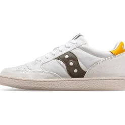 Saucony Jazz Court Premium White / White / Green|Heren Jazz