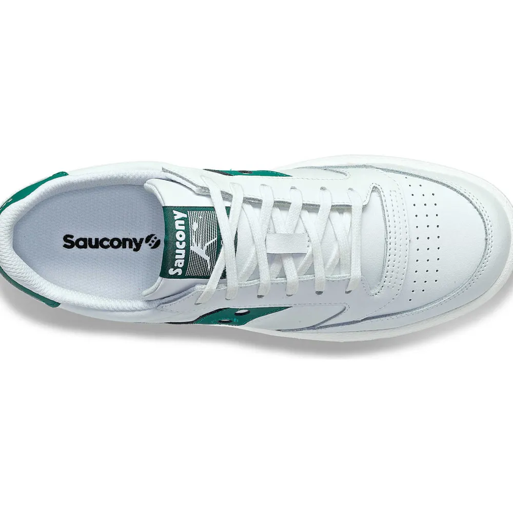 Saucony Jazz Court Pu White / Green|Heren Jazz