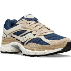 Saucony Progrid Omni 9 Premium Beige / Blue|Heren Grid