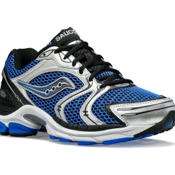 Saucony Progrid Triumph 4 Blue / Silver|Heren Grid