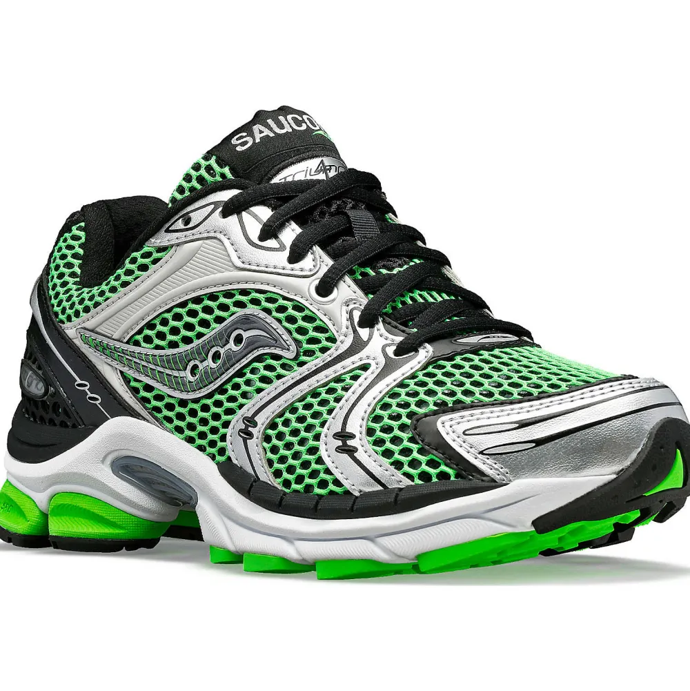 Saucony Progrid Triumph 4 Green / Silver|Heren Grid