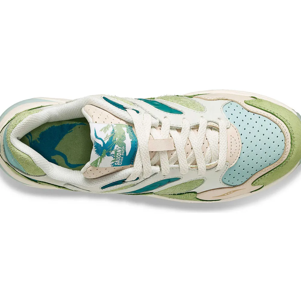 Saucony Marsh Grid Shadow 2 Green / Tan|Heren Grid
