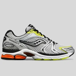 Saucony X Highsnobiety Progrid Triumph 4 Silver Multi|Heren Grid
