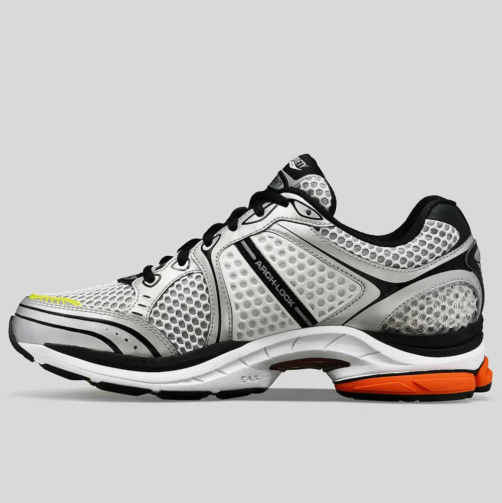 Saucony X Highsnobiety Progrid Triumph 4 Silver Multi|Heren Grid