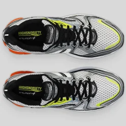 Saucony X Highsnobiety Progrid Triumph 4 Silver Multi|Heren Grid